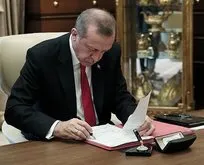 Başkan Erdoğan’ın kararları Resmi Gazete’de!