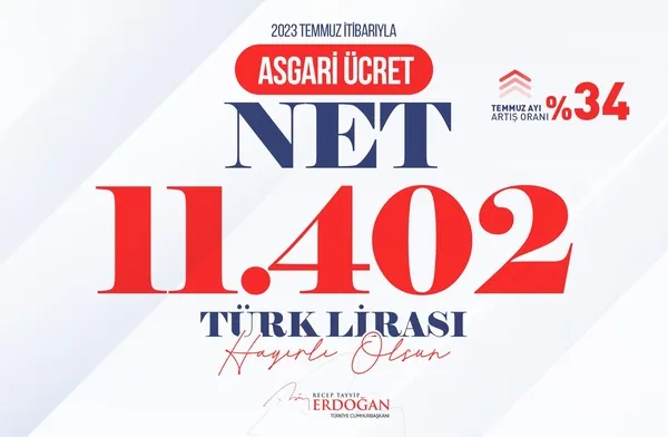Son dakika: 2023 Asgari Ücreti belli oldu! %34 artışı Bakan Vedat Işıkhan duyurdu: Net 11 bin 402 lira! Kalem kalem hesaplama...-7