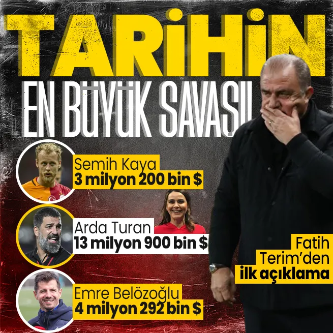 Futbol dünyası bu dolandırıcılığı konuşuyor! Emre Belözoğlu, Arda Turan, Semih Kaya, Muslera... Seçil Erzan kimden ne kadar aldı? Fatih Terimden ilk açıklama