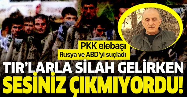 PKK elebaşı Duran Kalkan ABD ve Rusya'yı suçladı!