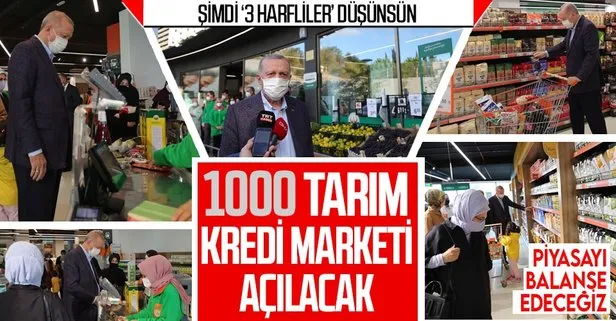 SON DAKİKA: Başkan Recep Tayyip Erdoğan’dan fahiş fiyat açıklaması: Bin yeni market açacağız