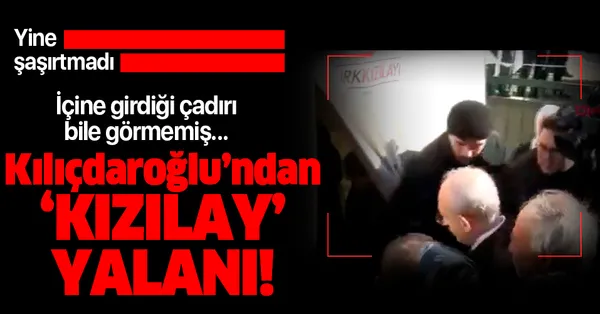 Kilicdaroglu Ndan Kizilay Yalani Girdigi Cadiri Bile Gormemis Takvim