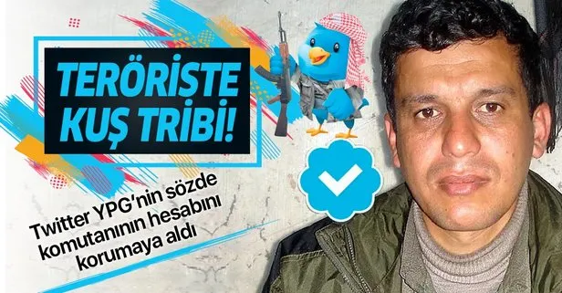 Twitter YPG elebaşısı Mazlum Kobani’nin hesabını onayladı