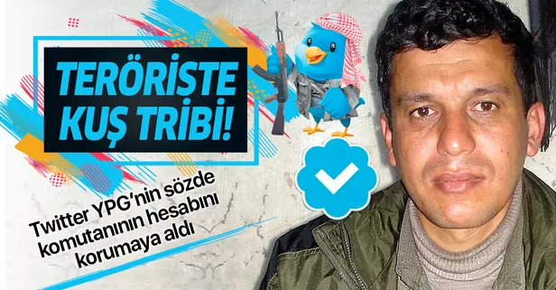 Twitter YPG elebaşısı Mazlum Kobani'nin hesabını onayladı