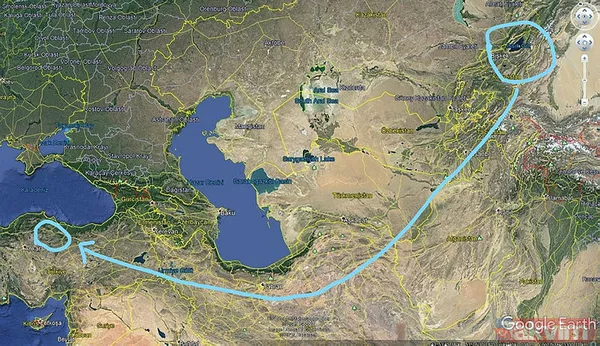 Türkiye ve Kırgızistan’daki bin yıllık mezarlıklarda aynı defin geleneği! Gelenekleri birbirinin kopyası - 11