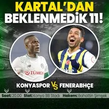 Fenerbahçe’nin Konyaspor maçı ilk 11’i belli oldu!