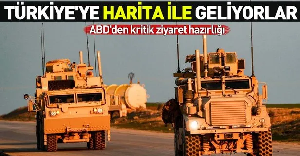 ABD heyeti haritayla geliyor