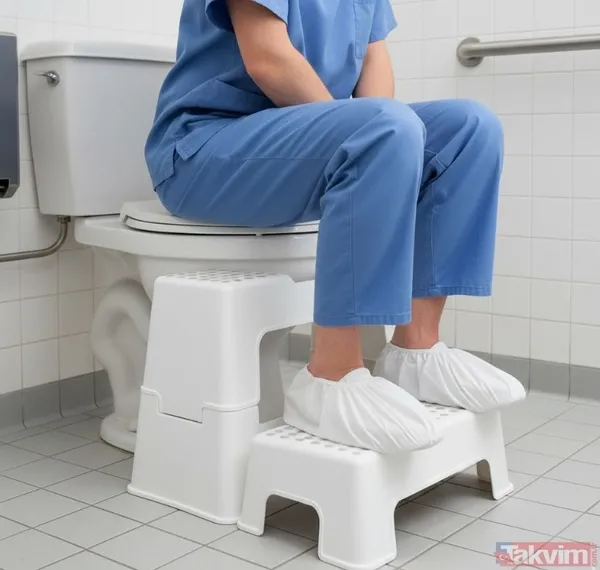 HEMOROİDDEN KORUNMA VE TEDAVİ YÖNTEMLERİ Ayaklık (Tabure) Kullanımı: Ayakların altına konulan 15-20 cm'lik bir tabure, puborectalis kasını gevşeterek...