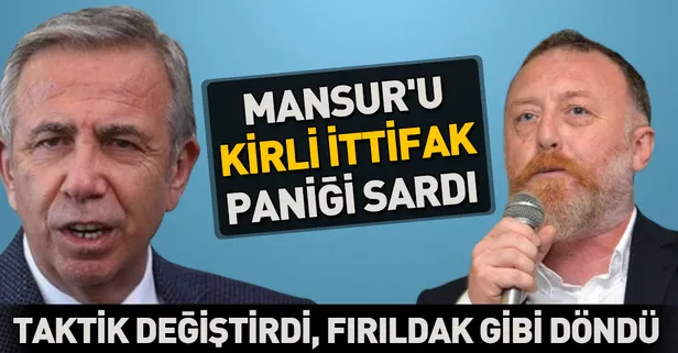 HDP’nin Eş Başkanı Temelli’nin kirli ittifakı açık eden sözlerinin ardından Mansur Yavaş taktik değiştirdi