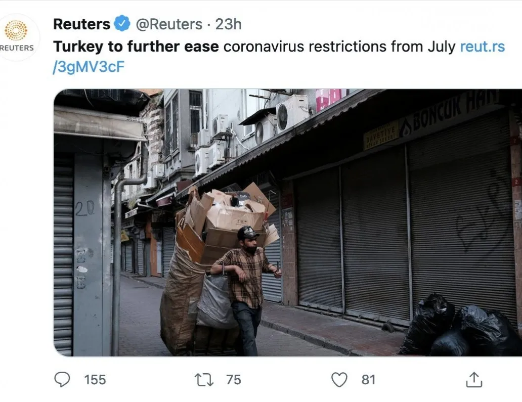 İngiliz Reuters yine algı peşinde!