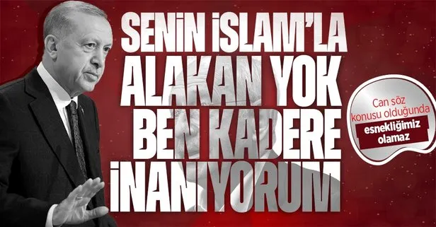 SON DAKİKA: Erdoğan Amasra’daki maden kazası için söylediği ’kader’ sözlerine karşı çıkanlara ve Kılıçdaroğlu’na sert çıktı: İslamla alakan yoksa...