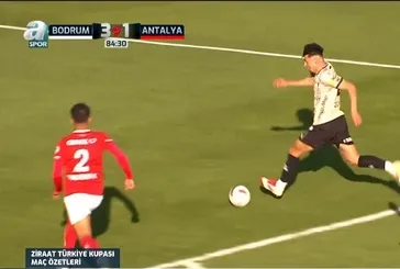 Bodrum FK 3-1 Antalyaspor (Geniş Özet)