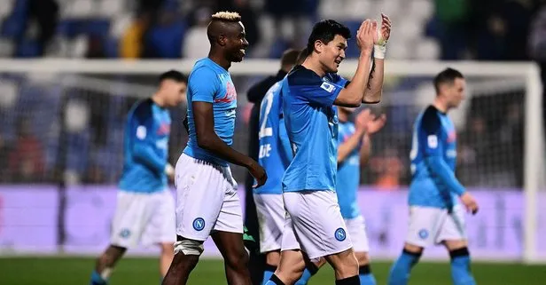 Sassuolo Napoli: 0-2 | MAÇ SONUCU