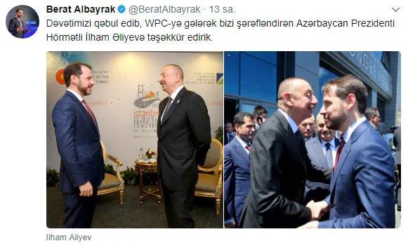 Enerji Bakanı Berat Albayrak'tan 4 dilde teşekkür-3