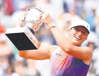 Roland Garros’ta şampiyon Swiatek