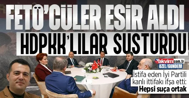 İyi Parti’den istifa eden Hasan Sami Özvarinli kanlı ittifakı ifşa etti: FETÖ’cüler esir aldı PKK’lılar susturdu!