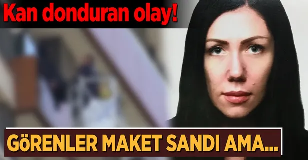Ukrayna uyruklu Olena Tyhly Bayrampaşa'da balkon korkuluklarına asılı halde bulundu