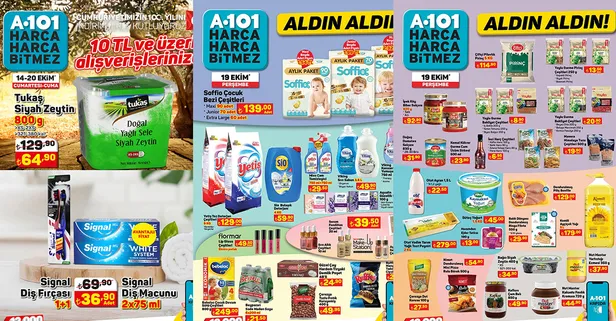 A101 yeni hafta indirimleri belli oldu! 16 Ekim'de başladı kapanın elinde kalacak! Ayçiçek yağı, tuvalet kağıdı, et... 30 TL'nin altına düştü!