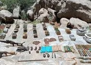 Son dakika: MSB duyurdu! Irakın kuzeyinde teröristlere ait silah ve mühimmat ele geçirildi