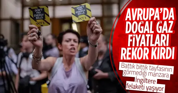 Battık bittik tayfasının Avrupa körlüğü: Doğal gaz fiyatları rekor seviyeye ulaştı