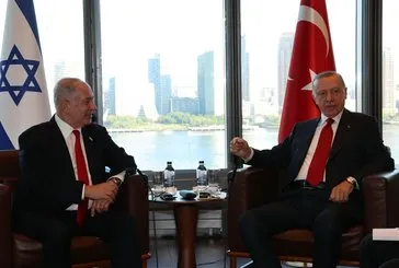 Erdoğan Netanyahu ile görüştü!