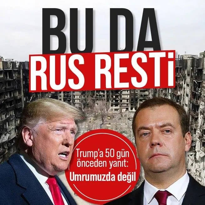 Rusyadan Trumpın tarife tehdidine yanıt! Kremlin’e yönelik seyirlik ültimatomunu umursamadık