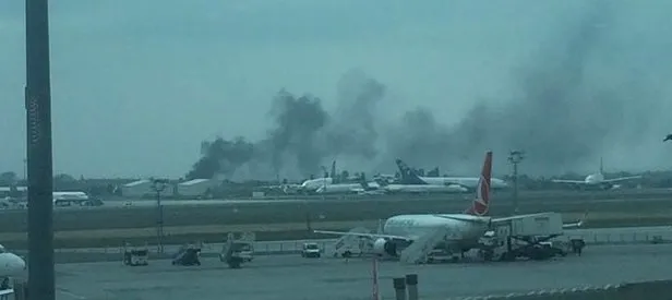 Atatürk Havalimanı’nda alarm!