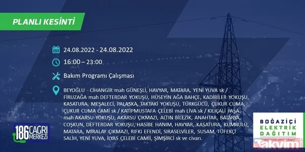 1.5 - 8 saat sürebilir! İstanbul'u etkileyecek elektrik kesintisi: Bağcılar, Eyüpsultan, Fatih... Mahalle mahalle sokak sokak tüm detaylar - 13