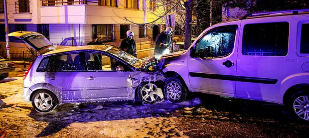 Ankara’da zincirleme kaza