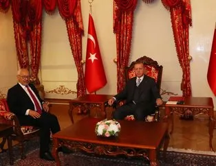 Başkan Erdoğan, Gannuşi’yi kabul etti
