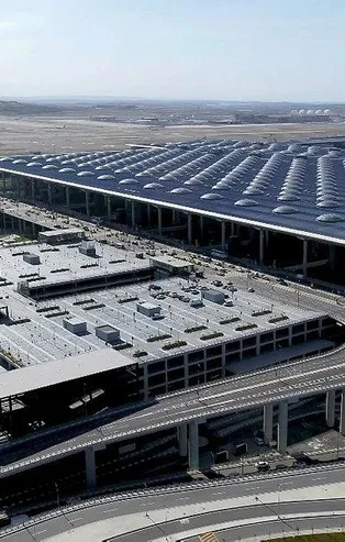 İstanbul Havalimanı havadan görüntülendi