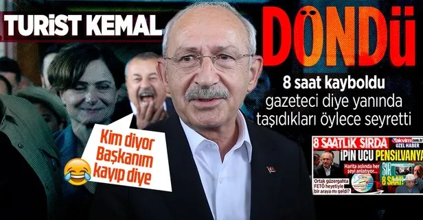 Kemal Kılıçdaroğlu’nun ABD’de kayıp 8 saati | Nerede olduğu soruldu cevap veremedi