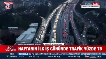 İstanbul trafiğinde "Okul" mesaisi!