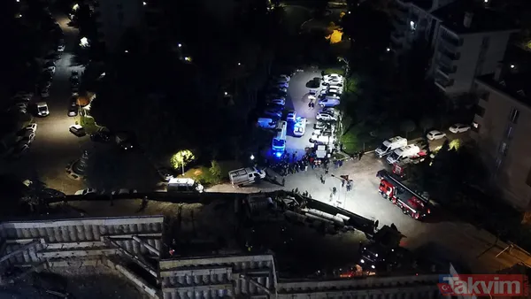 Ümraniye'de metro inşaatı yakınında göçük - 15