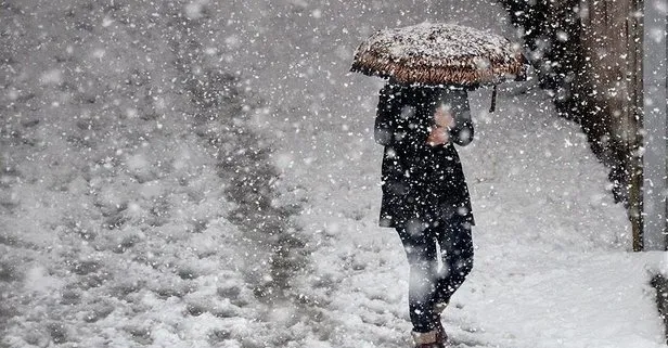 HAVA DURUMU | Meteoroloji’den o illere kar uyarısı! Buz keseceğiz... 4 ilde eğitime kar engeli  | İstanbul’da hava nasıl olacak?