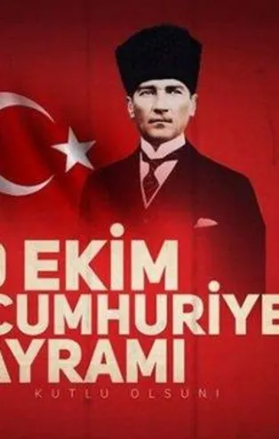 2020 en güzel 29 Ekim Cumhuriyet Bayramı mesajları | Resimli Atatürk ve Türk Bayraklı Cumhuriyet bayramı mesajları