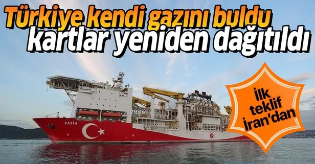 Türkiye kendi gazını buldu, kartlar yeniden dağıtıldı! İlk teklif İran’dan geldi
