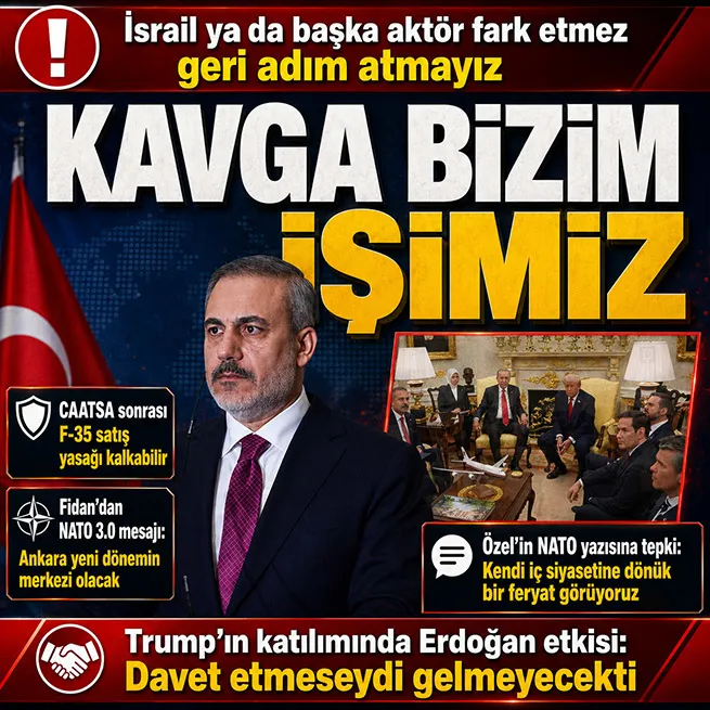 Bakan Fidan’dan Trump ve F-35 açıklaması: Erdoğan davet etmeseydi gelmeyecekti