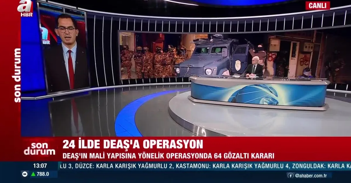 24 ilde DEAŞ'a operasyon: 64 gözaltı kararı