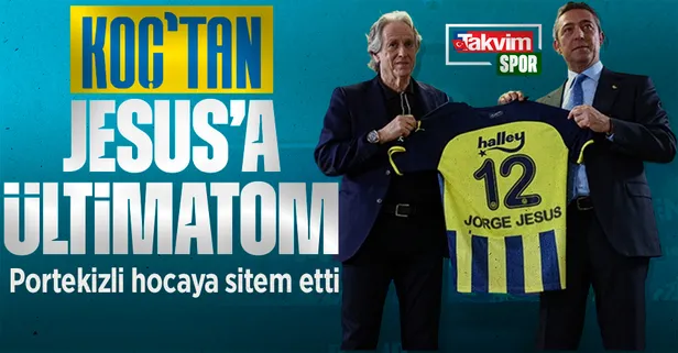 Başkan Ali Koç’tan Jesus’a ültimatom: "Bu futbolu kabul etmiyorum"