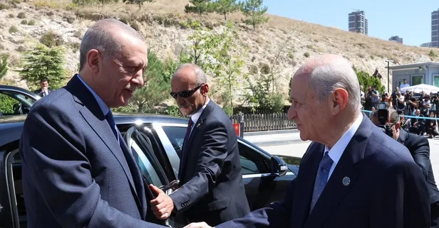 Başkan Erdoğan ile MHP lideri Devlet Bahçeli'den sürpriz görüşme!