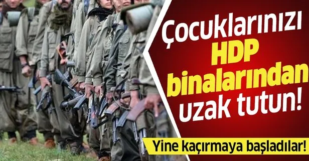 YPG/PKK, Suriye'de onlarca genci zorla silah altına aldı