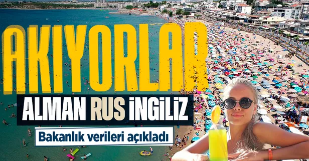 Türkiye'ye turist yağdı... Kültür ve Turizm Bakanlığı verileri açıkladı