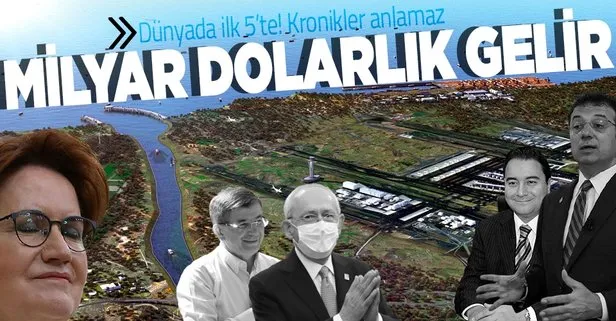 Türkiye’nin çılgın projesi Kanal İstanbul dünyanın en büyüklerinden olacak! Milyar dolarlık gelir!