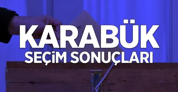 31 Mart Karabük yerel seçim sonuçları