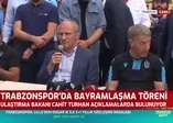 Trabzonspor'da bayramlaşma töreni (Video)