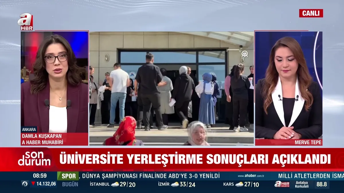 YKS yerleştirme sonuçları açıklandı