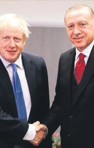 Başkan Erdoğan ile Boris Johnson'ın Libya zirvesi