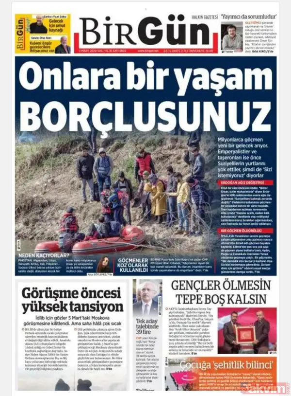 İşte Sözcü, Birgün ve Cumhuriyet'in Suriyeli çelişkisi! Asıl amaç Türkiye düşmanlığı! - 8