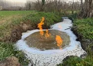 Depremin ardından oldu: Düzcede yanan su şaşkına çevirdi